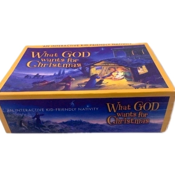What God Wants for Christmas An Interactive Kid Friendly Nativity Complete - Picture 13 of 13